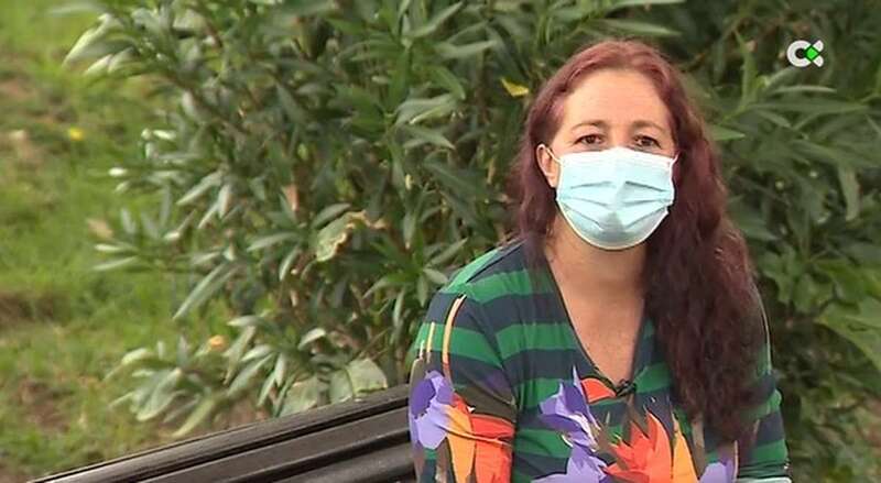 Lidia Esther Henríquez, madre de la joven asesinada en Lomo Magullo/Fotograma de RTVC.